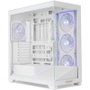 Nox Hummer Blade NXHUMMERBLADEWH Semitorre ATX Blanca Cristal Templado 5 Ventiladores 140mm ARGB